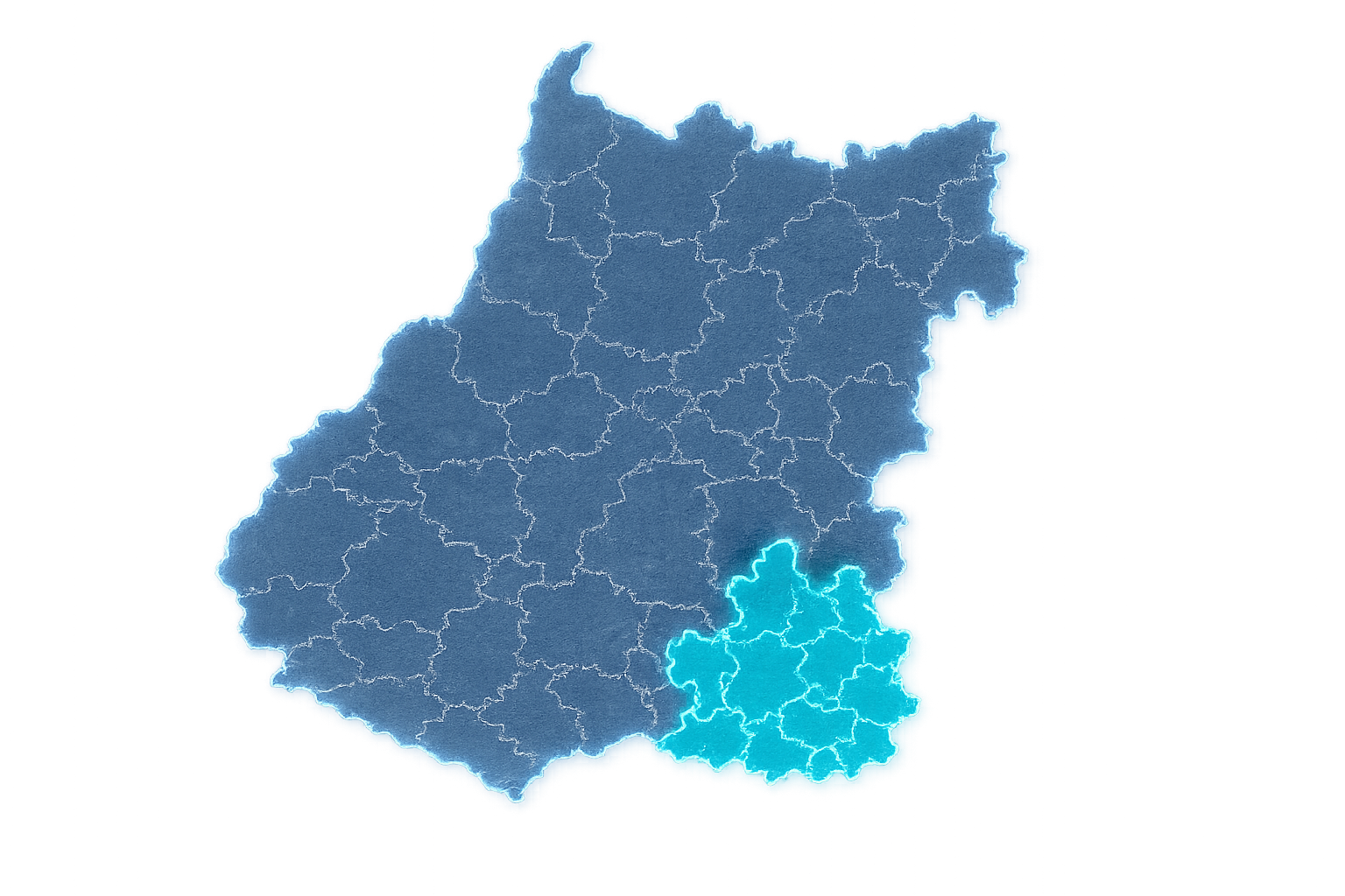 Mapa da Regional SESI SENAI Catalão